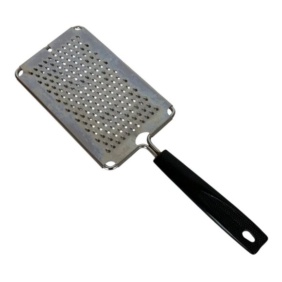 Vintage Ecko Stainless Steel Grater With Black Handle Kitchen Tool Made in USA - Picture 1 of 5